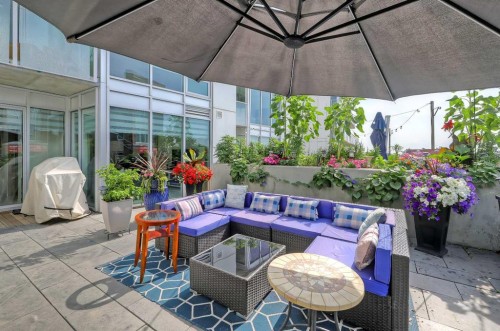 307-1020 9 Avenue Se, Calgary, AB - Outdoor With Deck Patio Veranda