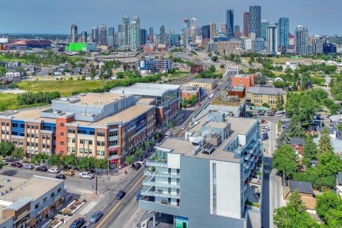 307-1020 9 Avenue Se, Calgary, AB - Outdoor With View