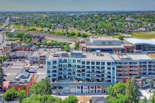 307-1020 9 Avenue Se, Calgary, AB - Outdoor With View