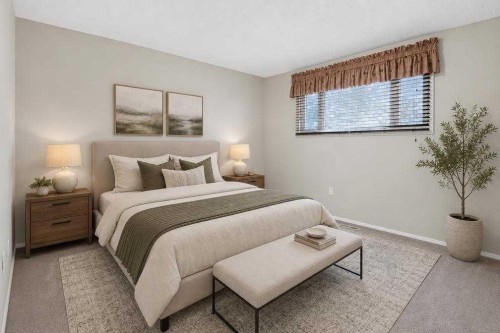 152 Maddock Way Ne, Calgary, AB - Indoor Photo Showing Bedroom