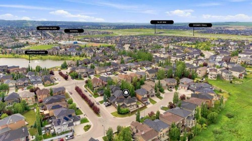 160 Panatella Crescent Nw, Calgary, AB - Outdoor With View