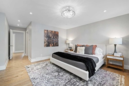 826 Durham Avenue Sw, Calgary, AB - Indoor Photo Showing Bedroom