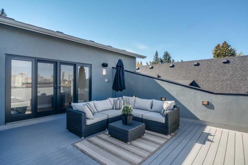 826 Durham Avenue Sw, Calgary, AB - Outdoor With Deck Patio Veranda With Exterior