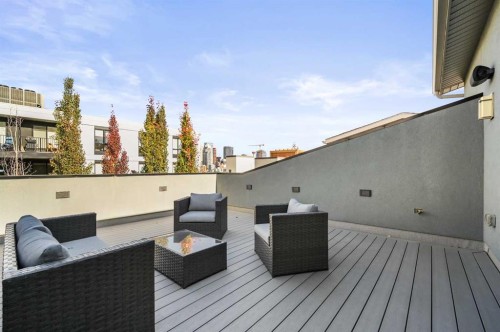 826 Durham Avenue Sw, Calgary, AB - Outdoor With Deck Patio Veranda With Exterior