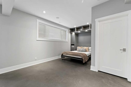 826 Durham Avenue Sw, Calgary, AB - Indoor Photo Showing Bedroom