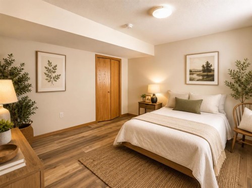 6203 Dalmarnock Green Nw, Calgary, AB - Indoor Photo Showing Bedroom