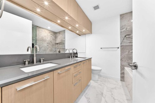 323-88 9 Street Ne, Calgary, AB - Indoor Photo Showing Bathroom