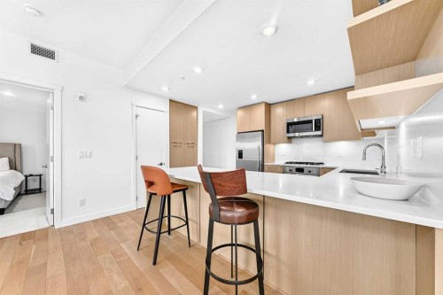 323-88 9 Street Ne, Calgary, AB - Indoor Photo Showing Kitchen With Upgraded Kitchen
