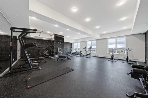 623-3932 University Avenue Nw, Calgary, AB - Indoor Photo Showing Gym Room