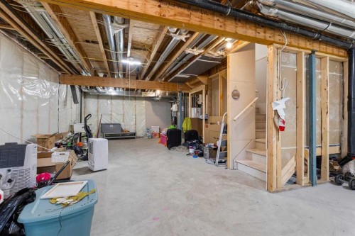 111 Hillcrest Close Sw, Airdrie, AB - Indoor Photo Showing Basement