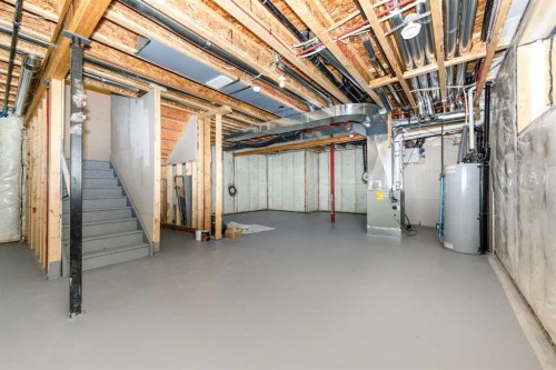 503 Rivercrest View, Cochrane, AB - Indoor Photo Showing Basement