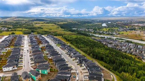 503 Rivercrest View, Cochrane, AB - Outdoor With View