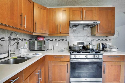 6515 Martingrove Drive Ne, Calgary, AB - Indoor Photo Showing Kitchen With Double Sink