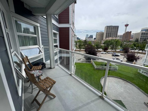343-333 Riverfront Avenue Se, Calgary, AB - Outdoor With Balcony With Exterior