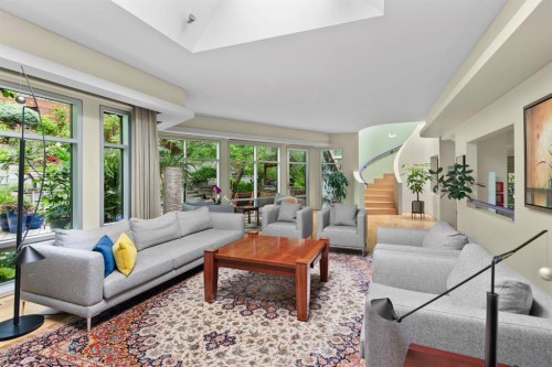 2320 Juniper Road Nw, Calgary, AB - Indoor Photo Showing Living Room