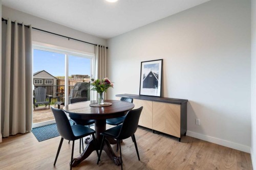 364 Fireside Way, Cochrane, AB - Indoor Photo Showing Dining Room