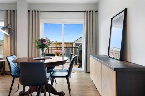 364 Fireside Way, Cochrane, AB - Indoor Photo Showing Dining Room