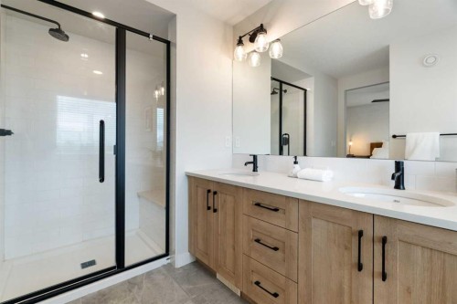 364 Fireside Way, Cochrane, AB - Indoor Photo Showing Bathroom