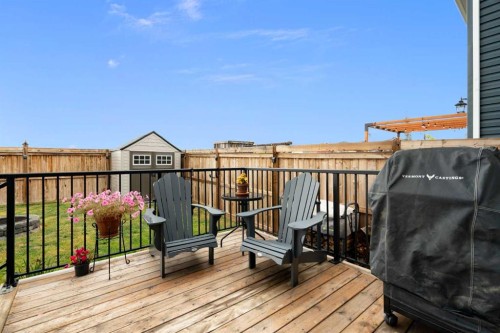 364 Fireside Way, Cochrane, AB - Outdoor With Deck Patio Veranda With Exterior