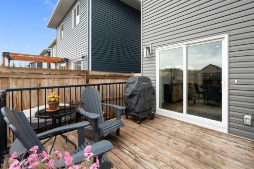 364 Fireside Way, Cochrane, AB - Outdoor With Deck Patio Veranda With Exterior
