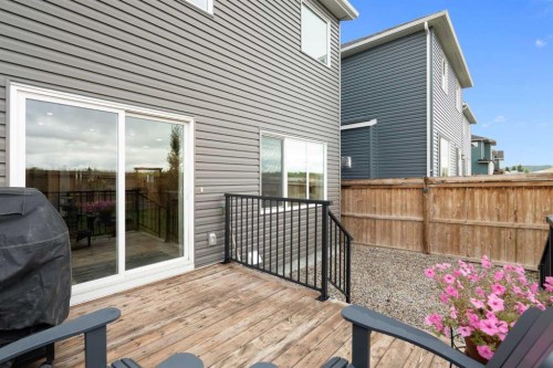 364 Fireside Way, Cochrane, AB - Outdoor With Deck Patio Veranda With Exterior