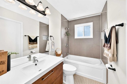 42 Rundlelawn Close Ne, Calgary, AB - Indoor Photo Showing Bathroom