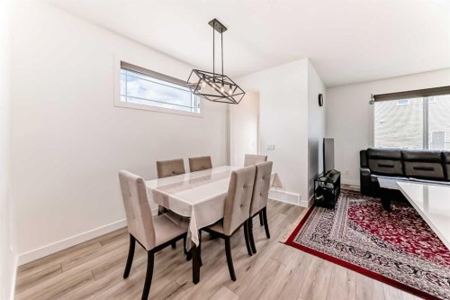 330 Ambleton Drive Nw, Calgary, AB - Indoor Photo Showing Dining Room