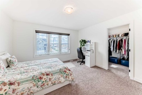 330 Ambleton Drive Nw, Calgary, AB - Indoor Photo Showing Bedroom