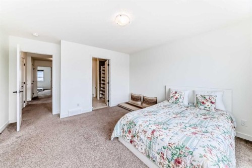 330 Ambleton Drive Nw, Calgary, AB - Indoor Photo Showing Bedroom