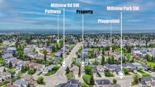 41 Millview Park Sw, Calgary, AB - Outdoor With View