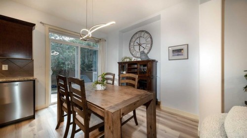 93 Cranleigh Heath Se, Calgary, AB - Indoor Photo Showing Dining Room