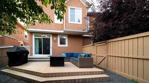93 Cranleigh Heath Se, Calgary, AB - Outdoor With Deck Patio Veranda With Exterior