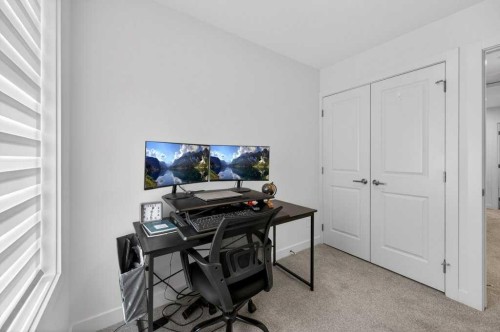 606-550 Seton Circle Se, Calgary, AB - Indoor Photo Showing Office