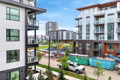 302-275 Lebel Crescent Nw, Calgary, AB - Outdoor With Balcony