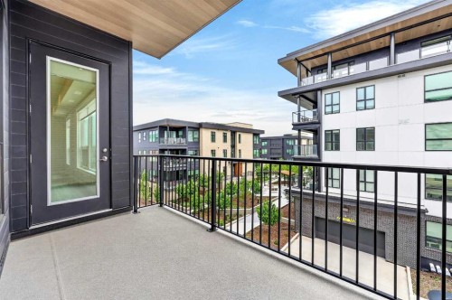 302-275 Lebel Crescent Nw, Calgary, AB - Outdoor With Balcony With Exterior