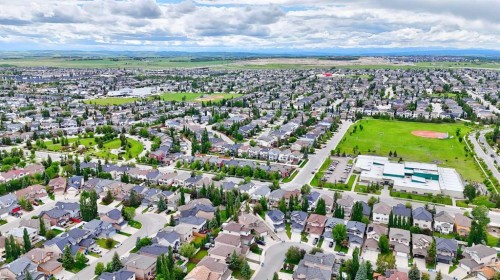 14 Evergreen Common Sw, Calgary, AB - Outdoor With View