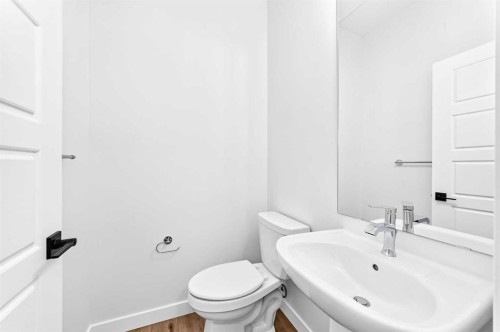583 Buffaloberry Manor Se, Calgary, AB - Indoor Photo Showing Bathroom