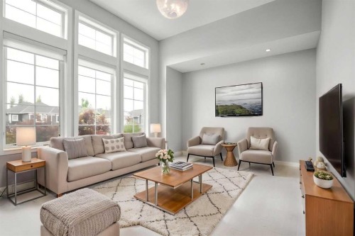 40 Westmore Place Sw, Calgary, AB - Indoor Photo Showing Living Room