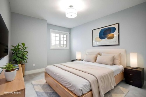 40 Westmore Place Sw, Calgary, AB - Indoor Photo Showing Bedroom