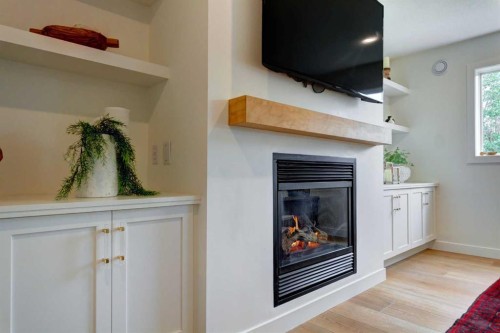 159 Aspen Circle, Strathmore, AB - Indoor Photo Showing Other Room With Fireplace