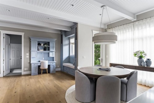 116 Hawk'S Landing Drive, Priddis Greens, AB - Indoor Photo Showing Dining Room