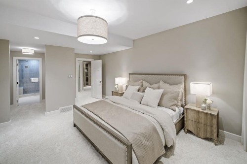 116 Hawk'S Landing Drive, Priddis Greens, AB - Indoor Photo Showing Bedroom