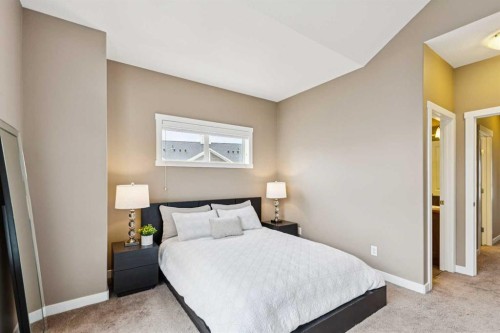 26 Skyview Ranch Gardens Ne, Calgary, AB - Indoor Photo Showing Bedroom