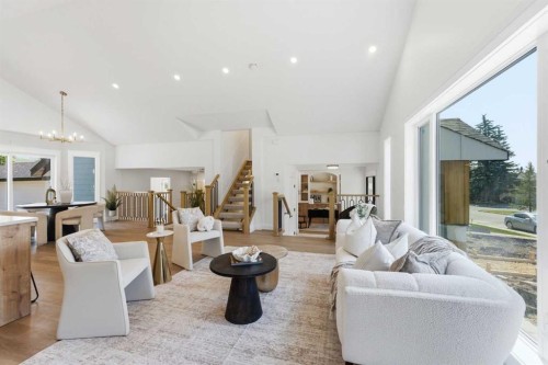 3375 Breton Close Nw, Calgary, AB - Indoor Photo Showing Living Room