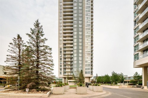 1405-99 Spruce Place Sw, Calgary, AB - Outdoor With Facade