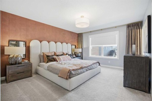 468 Dawson Circle, Chestermere, AB - Indoor Photo Showing Bedroom