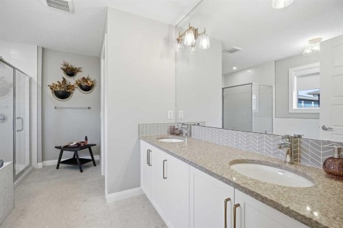 468 Dawson Circle, Chestermere, AB - Indoor Photo Showing Bathroom