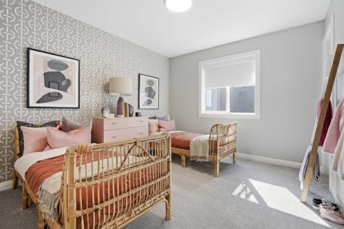 468 Dawson Circle, Chestermere, AB - Indoor Photo Showing Bedroom