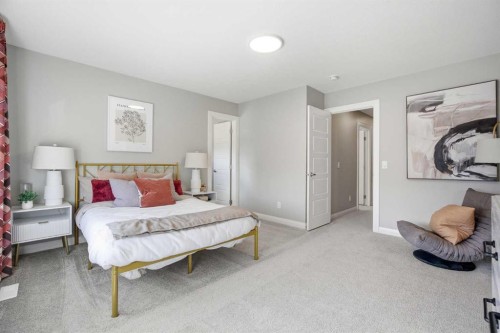 468 Dawson Circle, Chestermere, AB - Indoor Photo Showing Bedroom