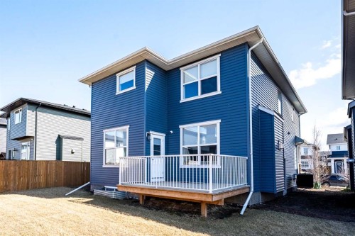 468 Dawson Circle, Chestermere, AB - Outdoor With Deck Patio Veranda With Exterior
